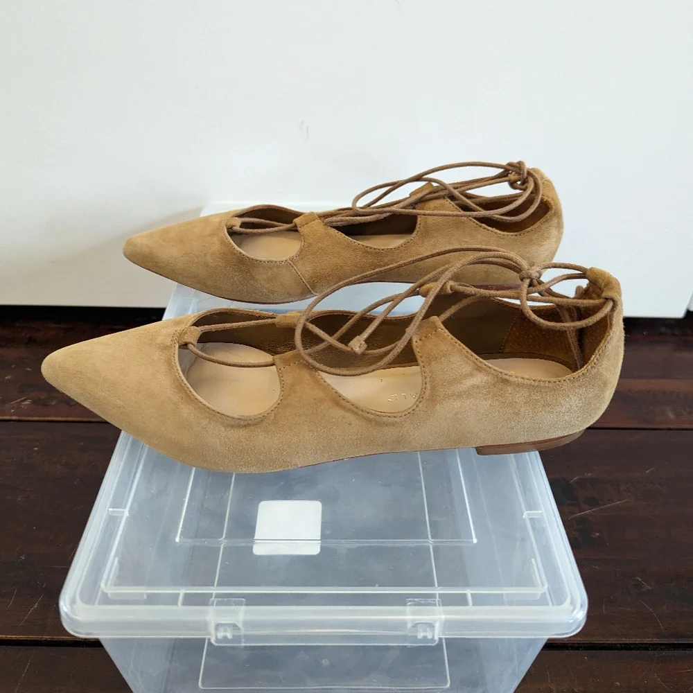 Loeffler Randall Suede Flats - Picture 6 of 11